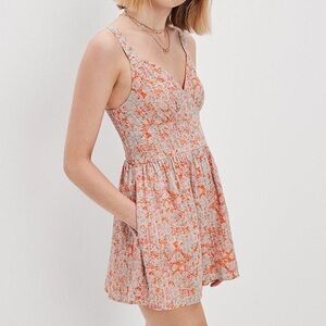 American Eagle Floral Romper